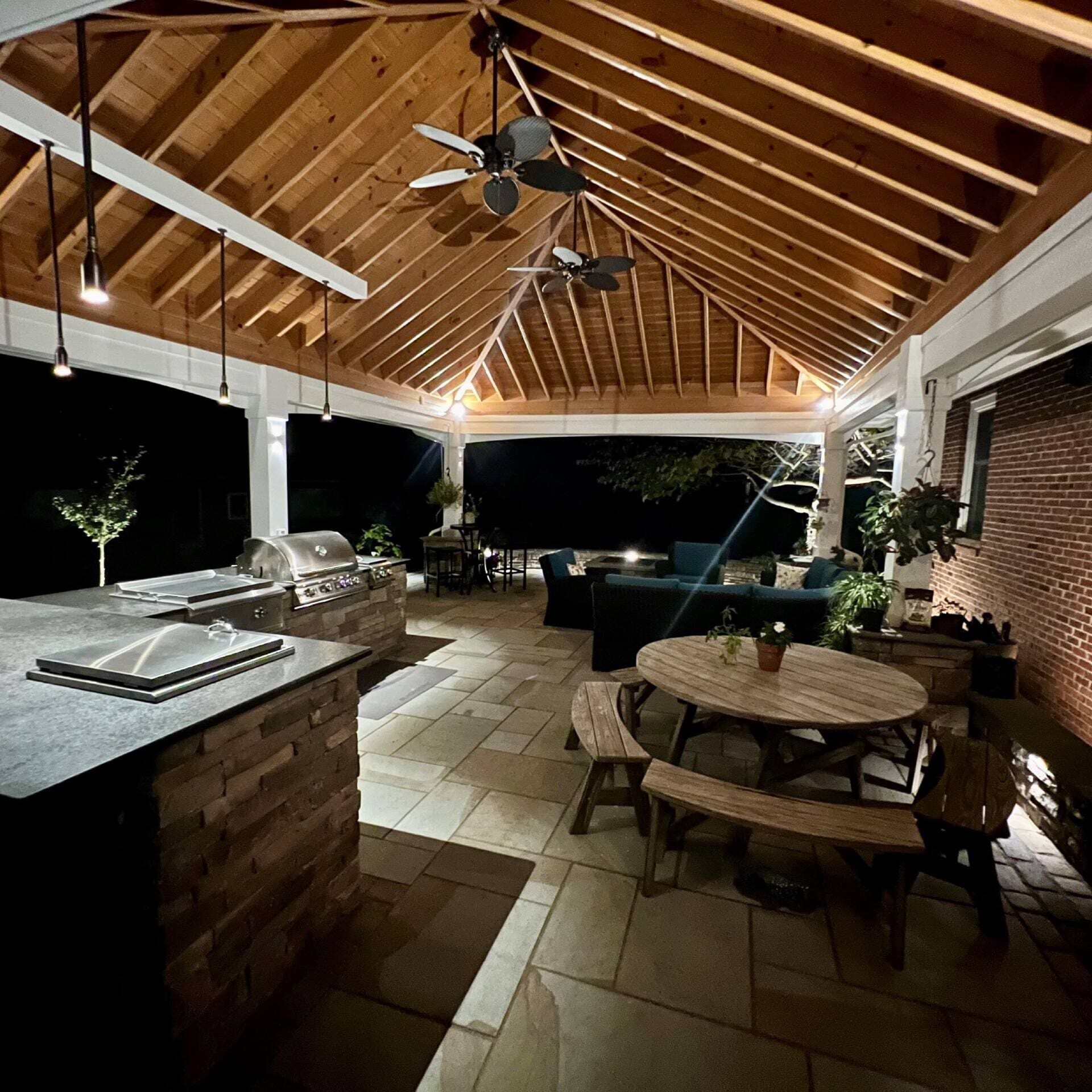 Newtown, PA Outdoor Living Space